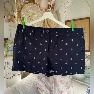 Loft anchor print shorts
